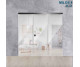 Porte en verre coulissante MILOS 4