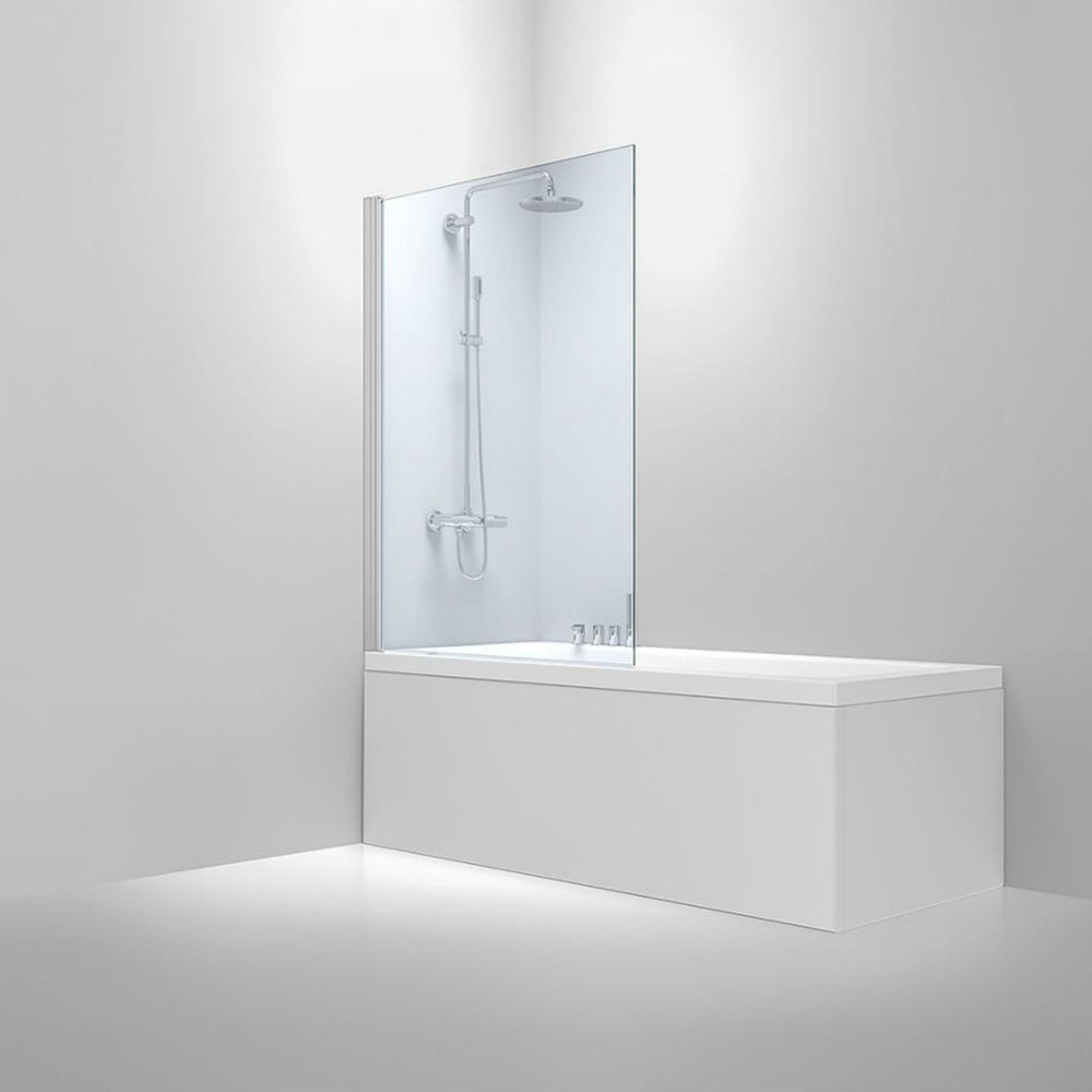 Paroi de douche GLAMY chrome