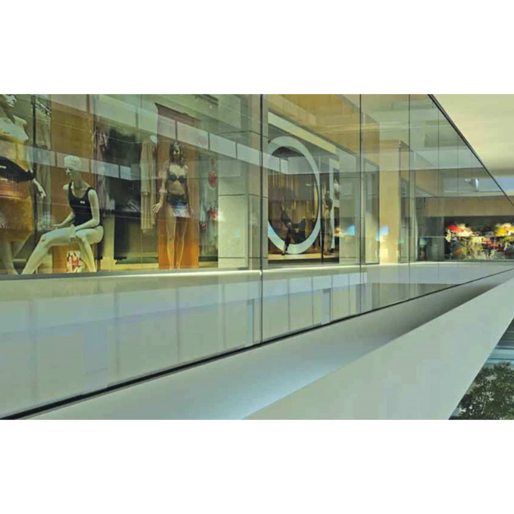 Garde-corps terrasse RAIL CONTRE DALLE U.FX50