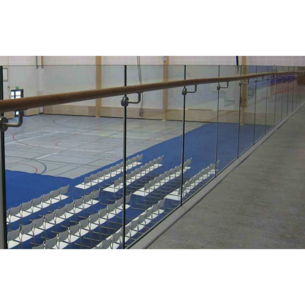 Garde-corps terrasse RAIL CONTRE DALLE U.FX50