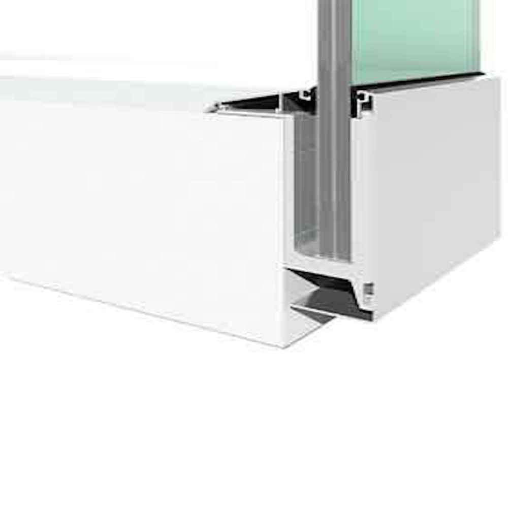 Garde-corps terrasse RAIL CONTRE DALLE U.FX50