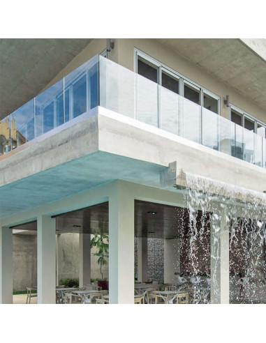 Garde-corps verre bombé GLASSFIT 1401