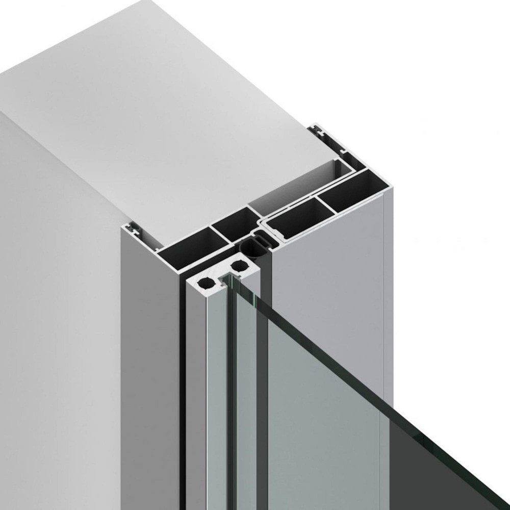 Profilé porte en verre battante ANAFI A25
